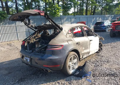 2015 Porsche Macan S z USA, uszkodzony, nr VIN WP1AB2A50FLB61989
